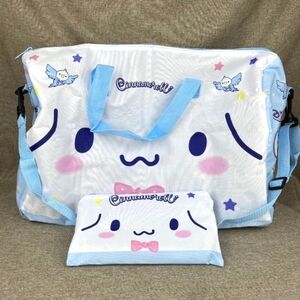 Cute Cinnamoroll Tote and Pouch Set